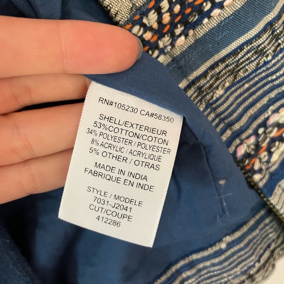 SOLD - Joie Embroidered Blazer - Picture 5 of 5